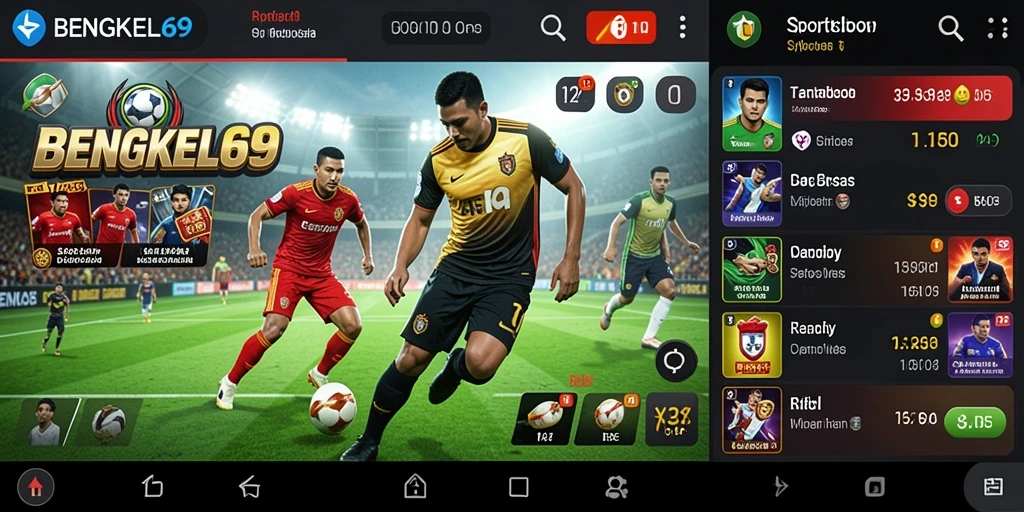 Tampilan gameplay BENGKEL69 yang mendebarkan dengan taruhan langsung.