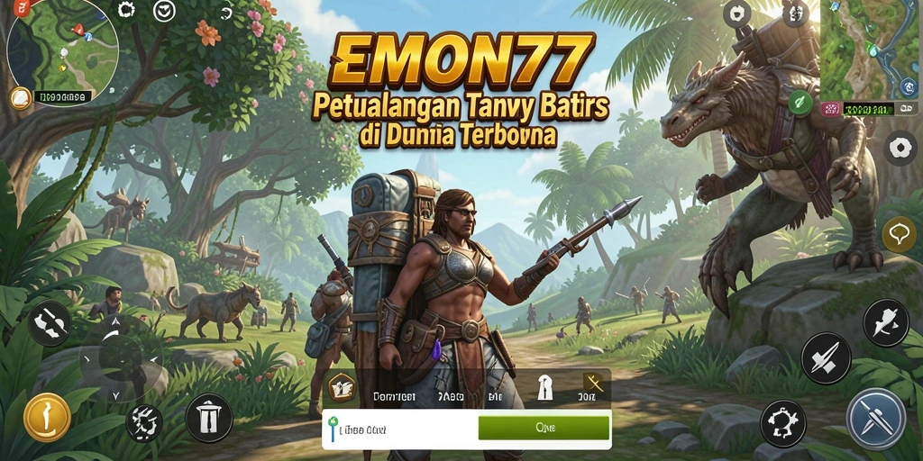 Gameplay Open World yang menakjubkan dan menyenangkan di EMON77.