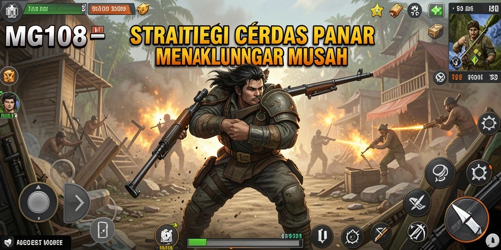 Gameplay Strategi MG108 yang menegangkan dan mendalam.