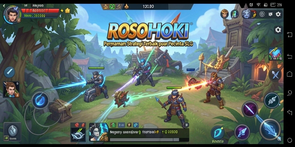 Tampilan menarik dari gameplay ROSOHOKI yang mengasyikkan.