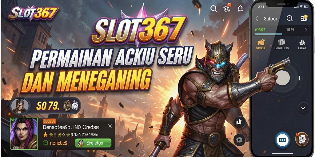 Tampilan gameplay SLOT367 yang penuh aksi dan keseruan.