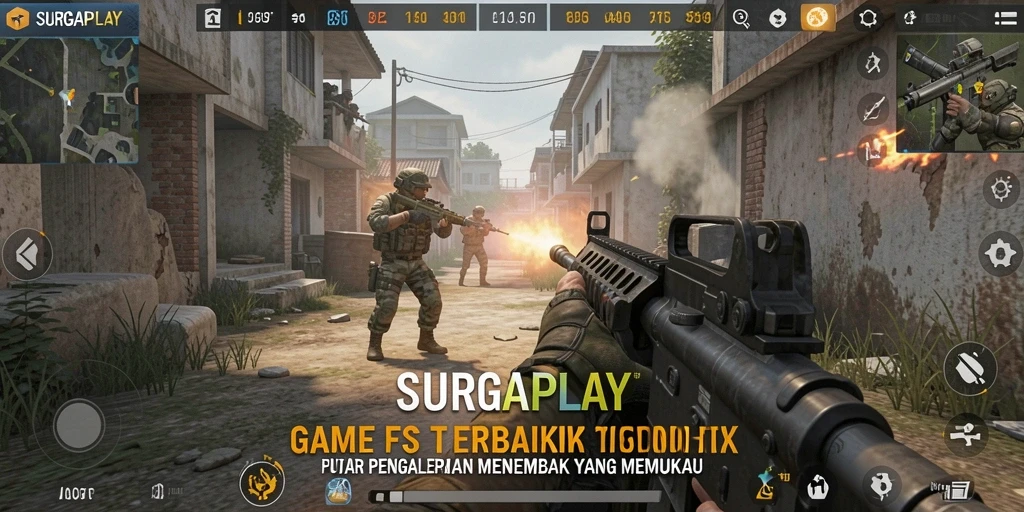 Tampilan gameplay menarik dari SURGAPLAY yang penuh aksi.