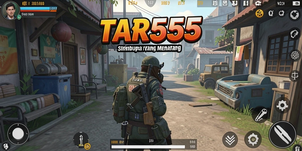 Screenshot gameplay TAR555 menampilkan pengelolaan kehidupan karakter yang menarik.