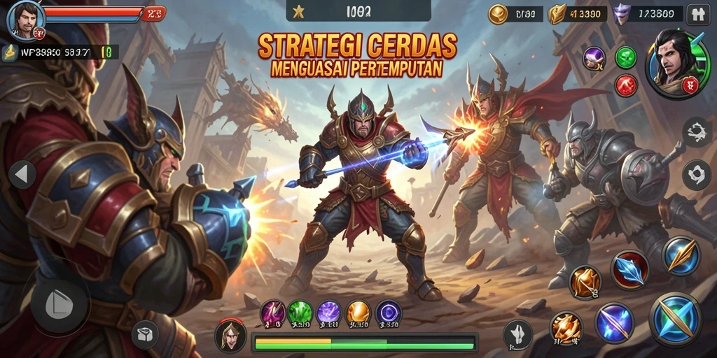 Tampilan gameplay WP888 yang menegangkan dan penuh strategi.