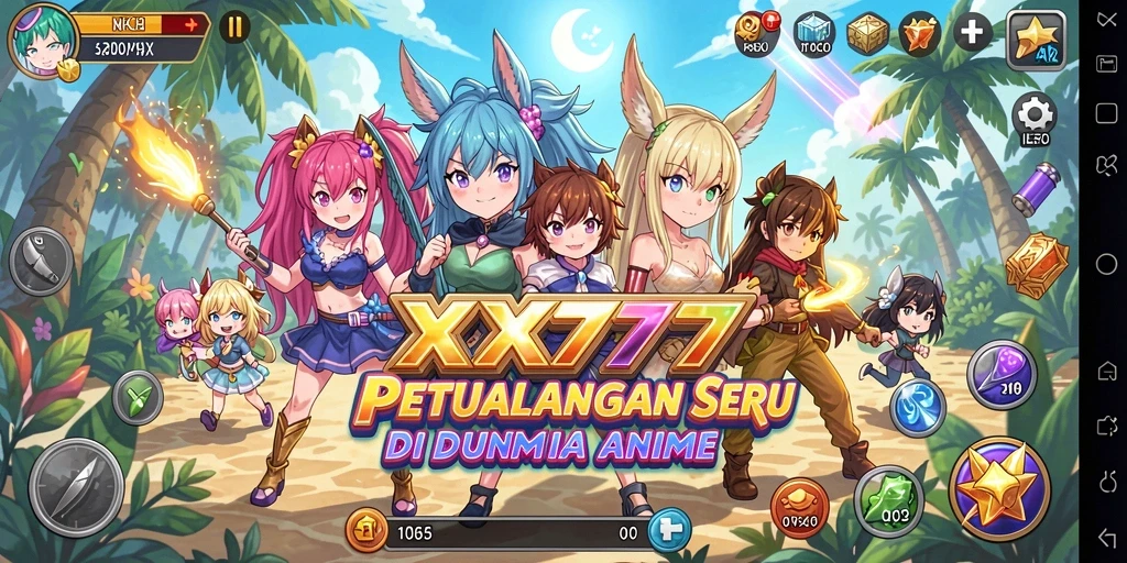Screenshot XXX777 menampilkan aksi mendebarkan di dunia Anime.